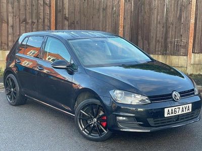 Used VW Golf VII SE 115 HP (84 kW) 2017 Black Hatchback