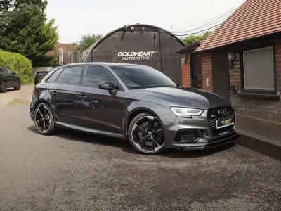 Used Audi RS3 Sportback Comfort 400 HP (294 kW) 2018 Grey Hatchback