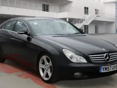 Used Mercedes CLS320 2007 Black Coupe