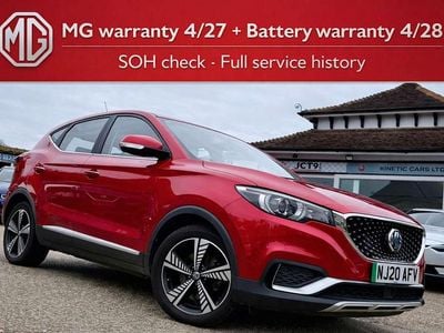 Used MG ZS Excite 105 kW (143 HP) 2020 Red Hatchback