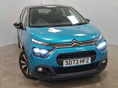Used Citroën C3 PureTech 83 HP (61 kW) 2024 Blue Hatchback
