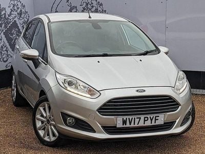 Used Ford Fiesta Titanium 2017 Silver Hatchback