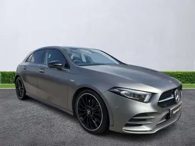 Used Mercedes A220 Exclusive 190 HP (139 kW) 2021 Grey Hatchback