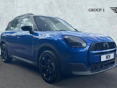 Blazing blue Used 2025 Mini Countryman Classic SUV | £28,195 (Fair price)