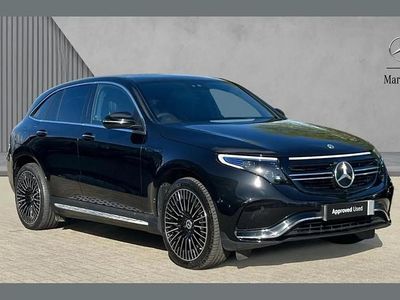 Used Mercedes EQC400 AMG Line Premium 300 kW (408 HP) 2021 Black SUV