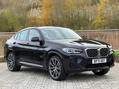 Black Used 2022 BMW X4 M Sport SUV | £26,790