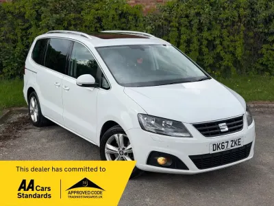 Usado Seat Alhambra XCELLENCE 150 HP (110 kW) 2017 Branco Monovolume