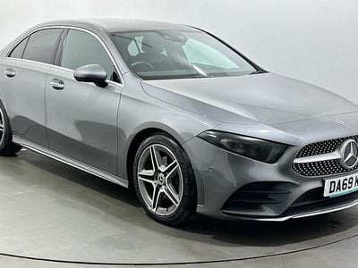Używany Mercedes A200 AMG Line Premium 163 KM (119 kW) 2019 Szary Sedan/Limuzyna