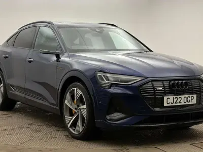 Used Audi e-tron Sportback 300 kW (408 HP) 2022 Blue SUV