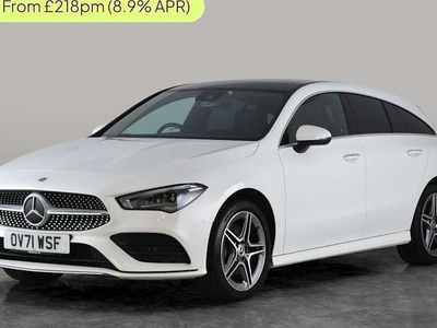Used Mercedes CLA250e Shooting Brake AMG Line Premium Plus 218 HP (160 kW) 2021 White Estate