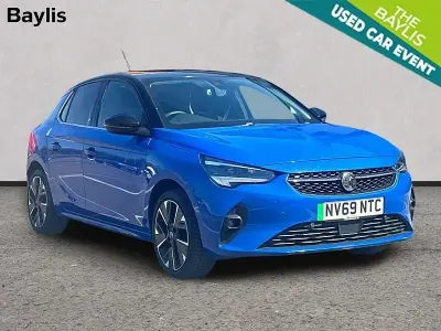 Usado Vauxhall Corsa-e Elite 100 kW (136 HP) 2020 Azul Citadino