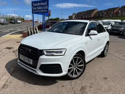 Usado Audi Q3 S-line plus 184 CV (135 kW) 2016 Blanco SUV