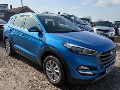 Used Hyundai Tucson SE 177 HP (130 kW) 2016 Blue SUV