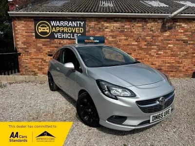 Used Vauxhall Corsa SRi 2015 Silver Hatchback