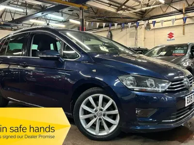 Used VW Golf Sportsvan GT 150 HP (110 kW) 2015 Blue MPV