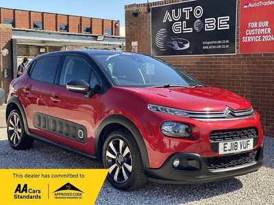 Red Used 2018 Citroën C3 Flair Hatchback | £6,490 (Fair price)