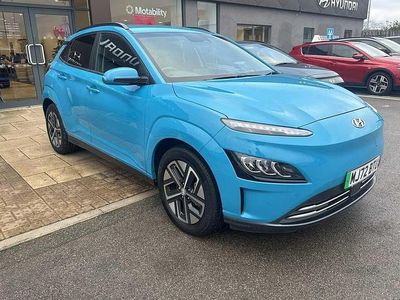 Blue Used 2022 Hyundai Kona Premium SUV | £15,989 (Fair price)