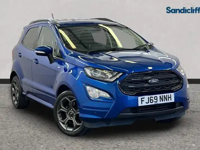 Used Ford Ecosport ST-Line 125 HP (91 kW) 2019 Blue SUV