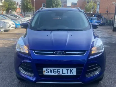 Used Ford Kuga Titanium 150 HP (110 kW) 2016 Blue SUV