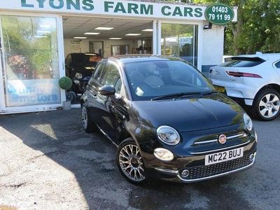 Black Used 2022 Fiat 500 Dolcevita Hatchback | £9,995 (Fair price)