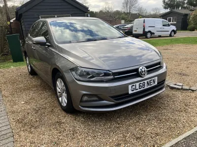 Used VW Polo SE 95 HP (69 kW) 2018 Grey Hatchback
