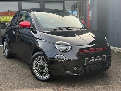 Black Used 2024 Fiat 500e Red Hatchback | £18,988 (Expensive)