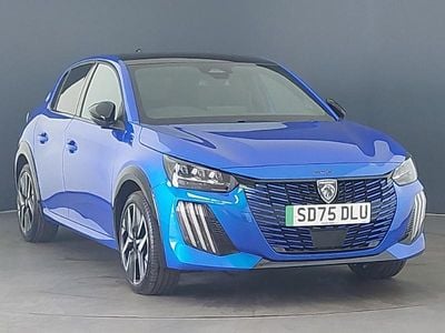 Premium vertigo blue New 2025 Peugeot e-208 Allure Hatchback | £19,998 (Good price)