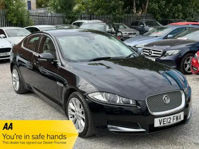 Used Jaguar XF Luxury 2012 Black Sedan