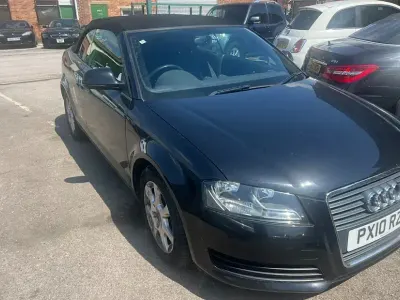 Used Audi A3 Cabriolet 105 HP (77 kW) 2010 Black Cabriolet