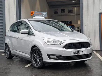 Used Ford C-MAX Zetec 120 HP (88 kW) 2018 Silver MPV
