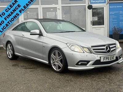Silver Used 2011 Mercedes E250 Coupe | £3,200 (Good price)