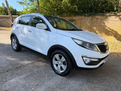 Used Kia Sportage 115 HP (84 kW) 2013 White SUV