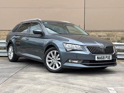 Used Skoda Superb SE Technology 120 HP (88 kW) 2018 Grey Estate