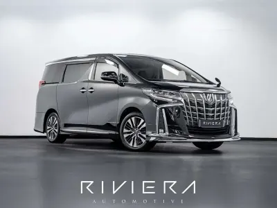 Used Toyota Alphard 182 HP (133 kW) 2022 Black MPV