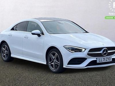 Used Mercedes CLA250e AMG Line Premium Plus 218 HP (160 kW) 2022 White Sedan