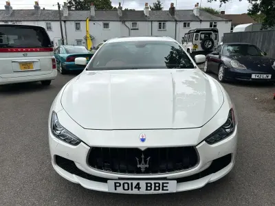 Used Maserati Ghibli 410 HP (301 kW) 2014 White Sedan