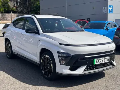 Used Hyundai Kona N Line 160 kW (218 HP) 2025 White SUV