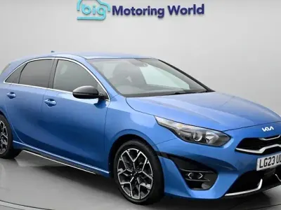 Used Kia Ceed GT-Line 160 HP (117 kW) 2023 Blue Hatchback