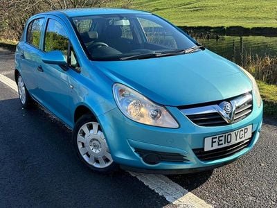Used Vauxhall Corsa S 64 HP (47 kW) 2010 Blue Hatchback