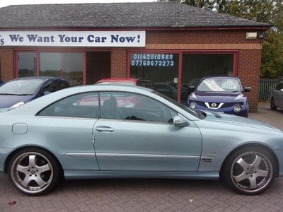 Used Mercedes CLK240 Avantgarde 2003 Blue Coupe