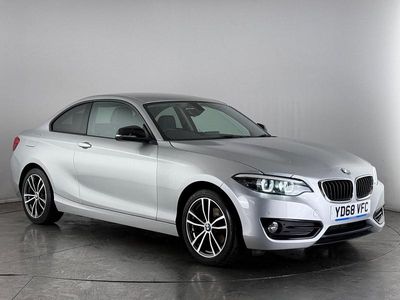 Used BMW 218 Sport Line 2018 Silver Coupe
