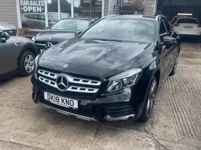 Used Mercedes GLA200 AMG line 156 HP (114 kW) 2018 Black SUV