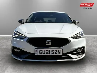 Second-hand Seat Leon FR Sport 148 CP (108 kW) 2021 Alb Hatchback