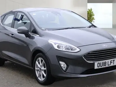 Used Ford Fiesta Zetec 100 HP (73 kW) 2018 Grey Hatchback