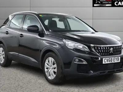 Gebraucht Peugeot 3008 Active 130 PS (95 kW) 2018 Schwarz SUV