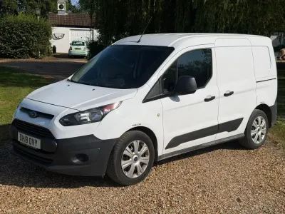 Used Ford Transit 74 HP (54 kW) 2018 White Van