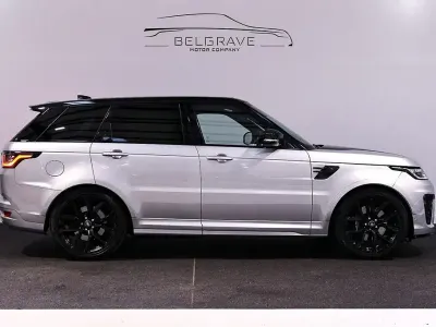 Used Land Rover Range Rover Sport SVR 575 HP (422 kW) 2022 Silver SUV