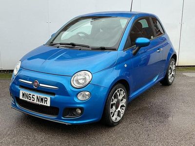 Used Fiat 500 S 69 HP (50 kW) 2015 Blue Hatchback