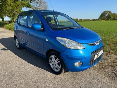 Used Hyundai i10 Edition 66 HP (48 kW) 2010 Blue Hatchback