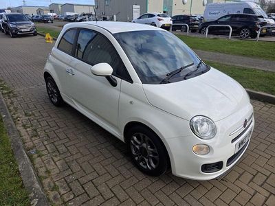 Used Fiat 500 S 69 HP (50 kW) 2013 White Hatchback